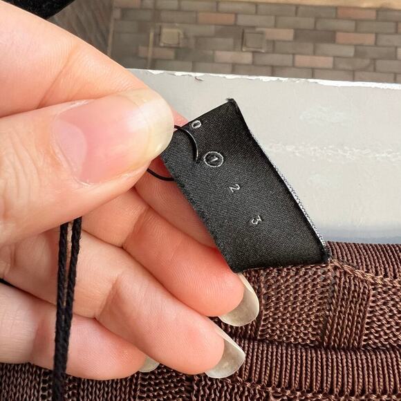 NWT SIR The Label Aya Ribbed Long Sleeve Tunic Top & Pants In Chocolate - Picture 8 of 11